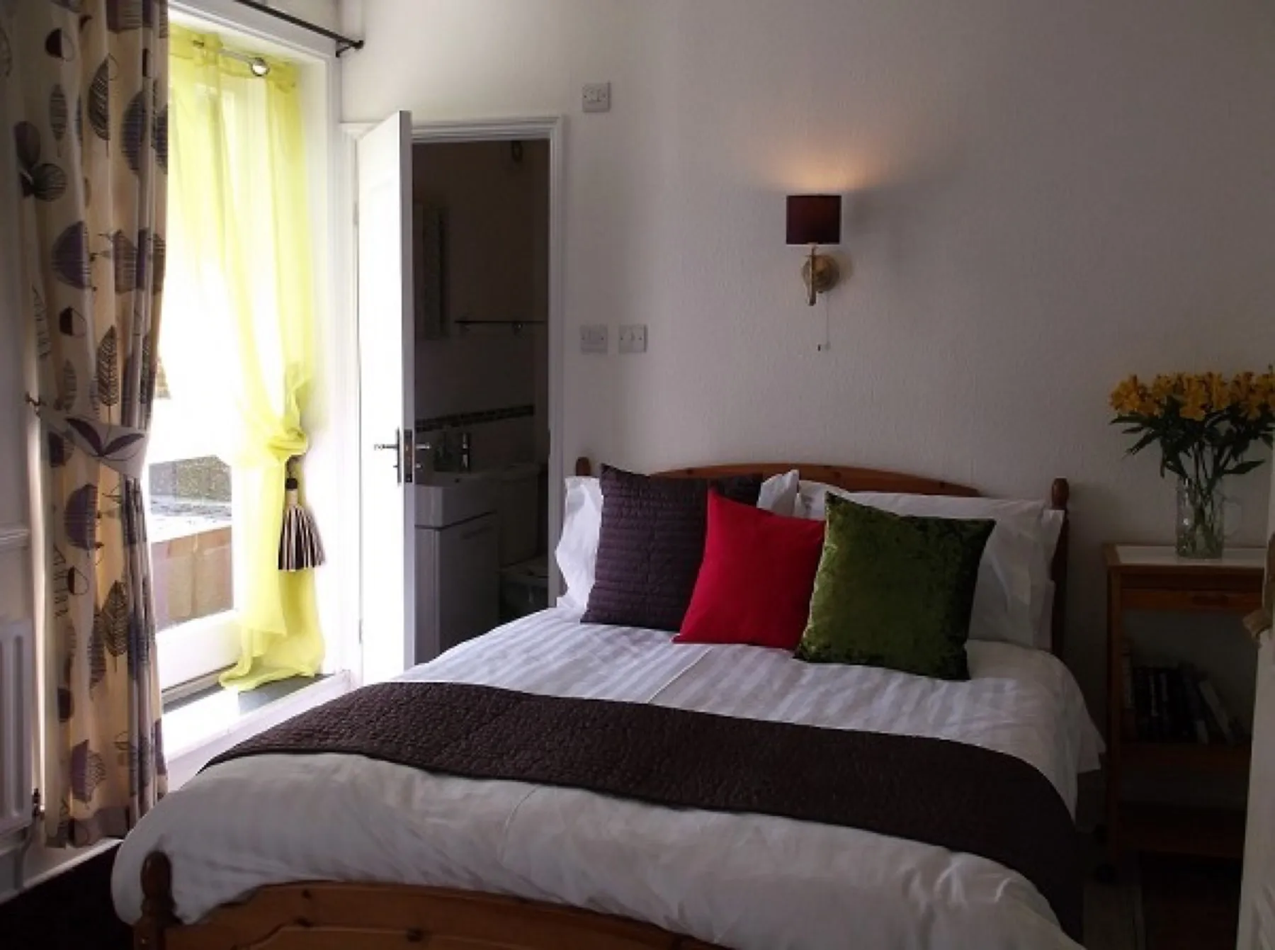 The double room with private balcony